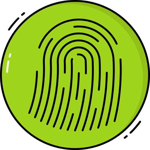 Fingerprint fingerprint scan fingerprint identification security icon Fingerprint fingerprint scan fingerprint identification security icon