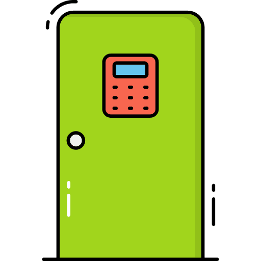Smart door keypad smart lock lock icon Smart door keypad smart lock lock icon