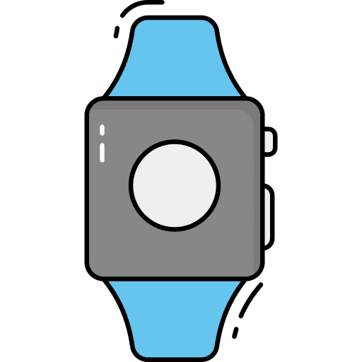 Smart watch technology electronic device electronics icon Smart watch technology electronic device electronics icon