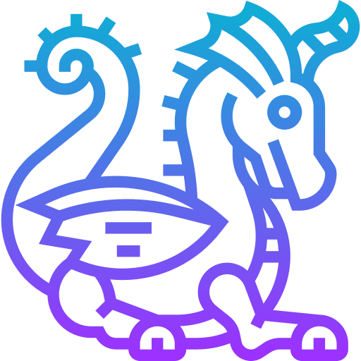 Dragon animals dragon cultures icon
