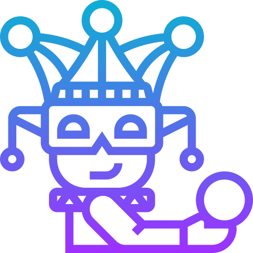 Jester joke fool medieval icon