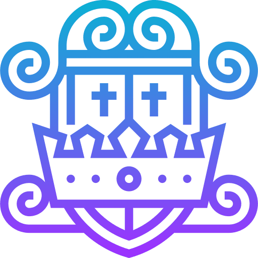 Crest heraldic emblem crest icon Crest heraldic emblem crest icon