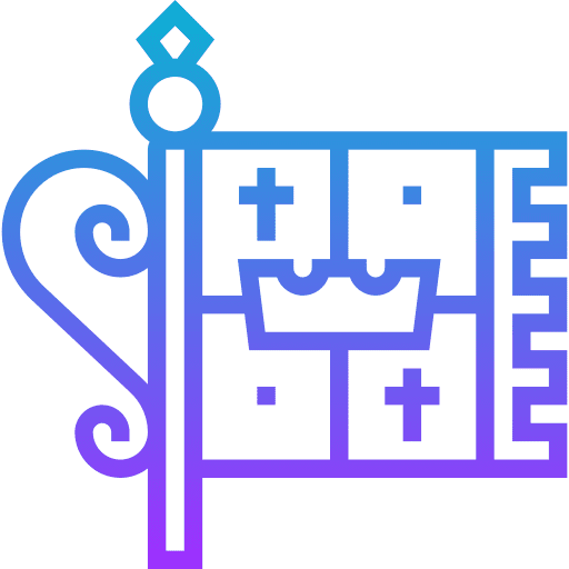 Heraldic flag flag flags medieval icon Heraldic flag flag flags medieval icon