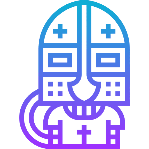 Knight helmet armour user icon Knight helmet armour user icon