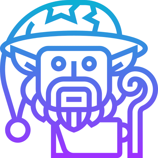Sorcerer wizard magician avatar icon