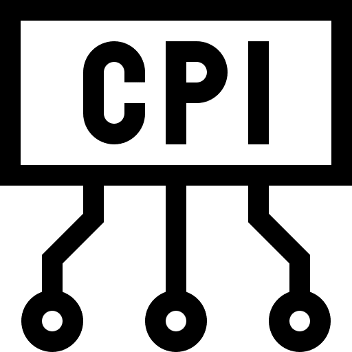 Cpi structure business and finance organization icon