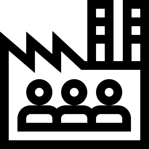 Labor people labor factory icon