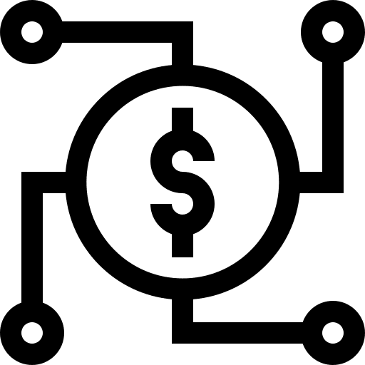 Monetarism monetarism business and finance coin icon
