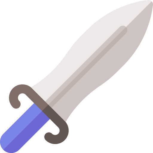 Sword fighter weapons fight icon
