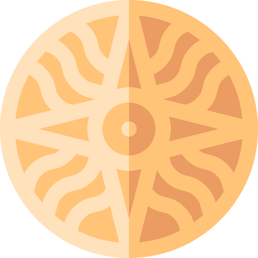 Symbol traditional sun native indian icon