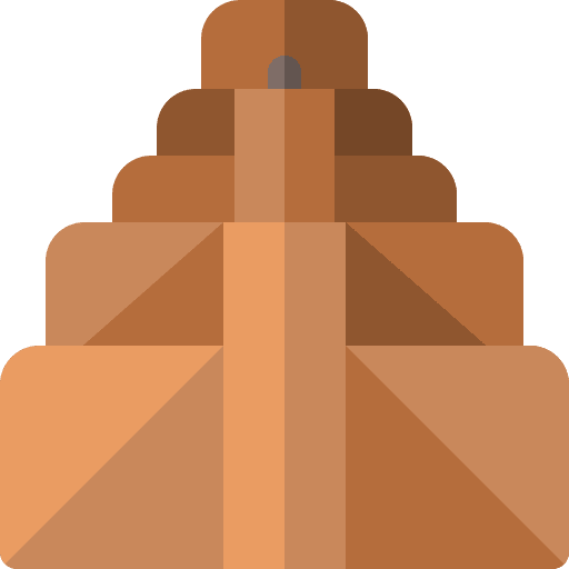 Temple monumental archaeological humanity icon