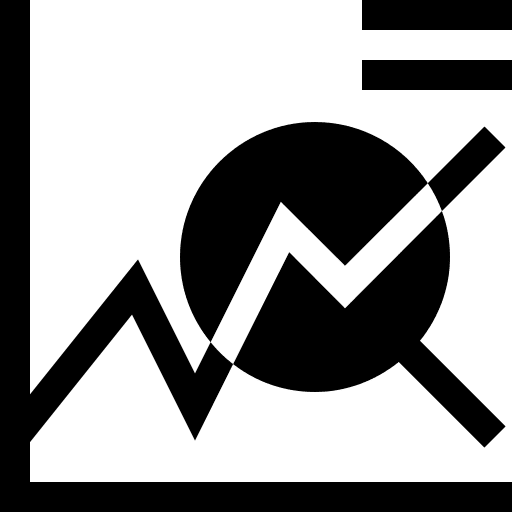 Aggregate demand magnifying glass aggregate demand business and finance icon