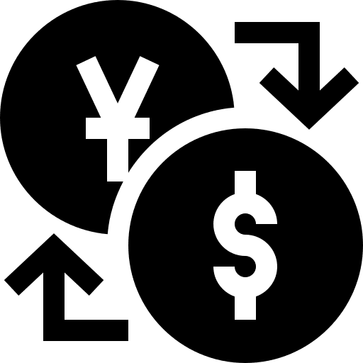 Exchange rate money investment dollar icon