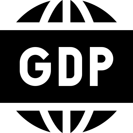 Gdp world gross domestic product gdp icon