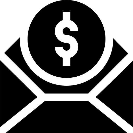 Subsidy savings saving coin icon