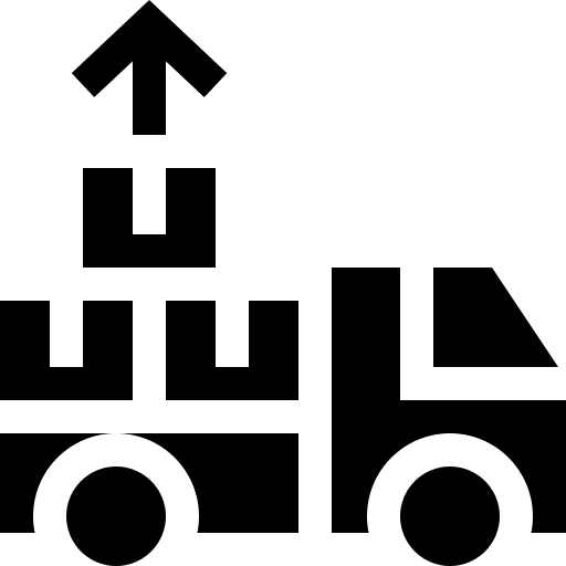 Export shipping and delivery credit cards export icon