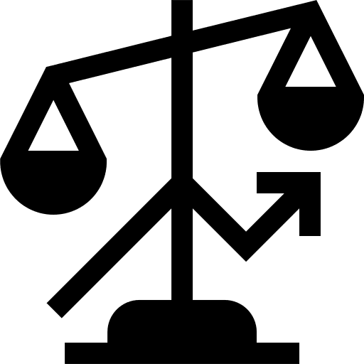 Stabilize up arrow stabilize graph icon