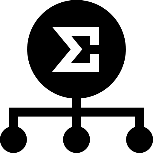 Total hierarchy factor business and finance icon