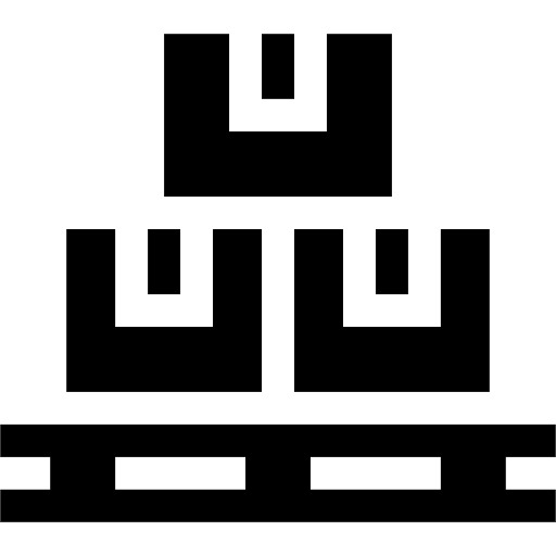 Output output shipping and delivery shipping icon