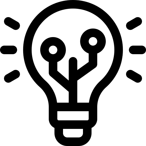 Innovation networking innovative idea icon