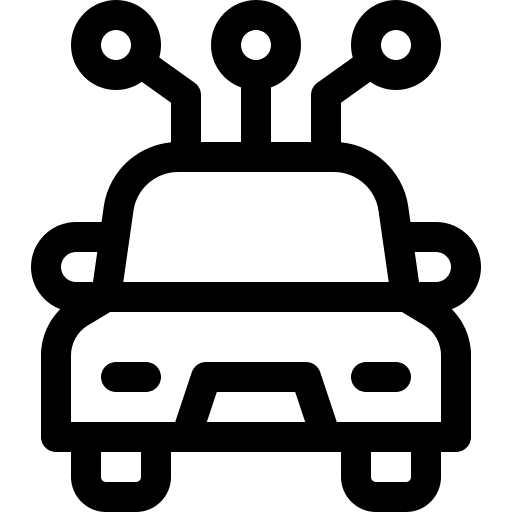 Autonomous transport transportation autonomous icon