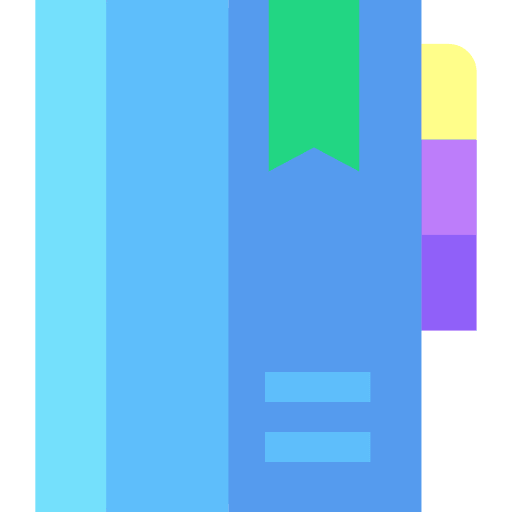 Book book file note icon