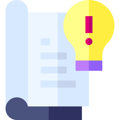 Good idea technology conclusion good icon