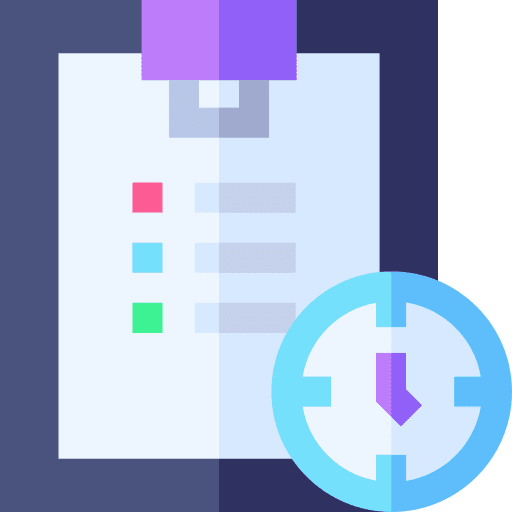 Time management time and date time management timer icon