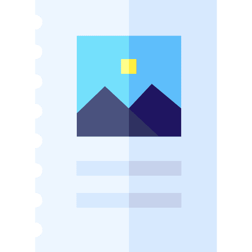 Draw image draw education icon