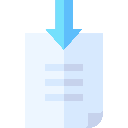 File download installer file download archive icon