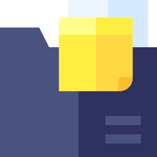 Folder folder storage office material icon