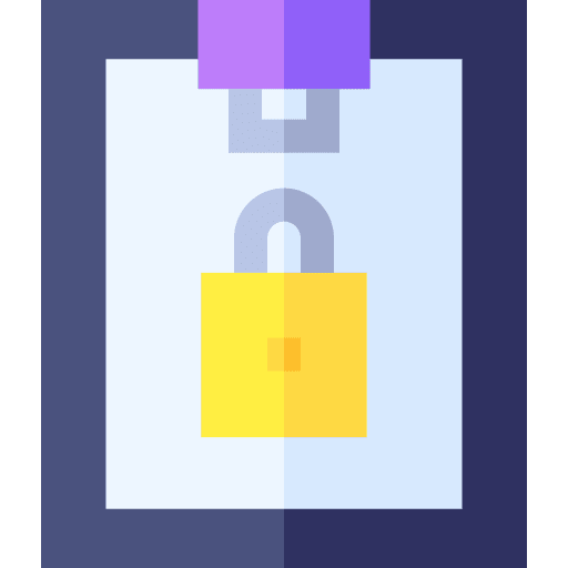 Password privacy protection blocked icon