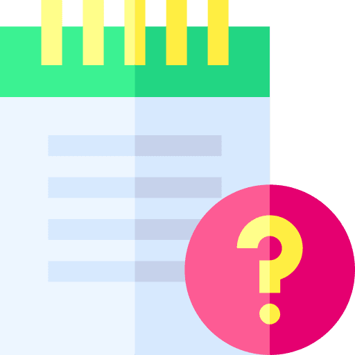 Question note doubt education icon