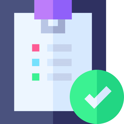 Check list business and finance tasks check list icon