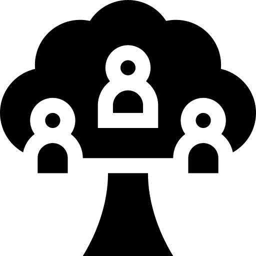 Family tree ancestry family tree people icon