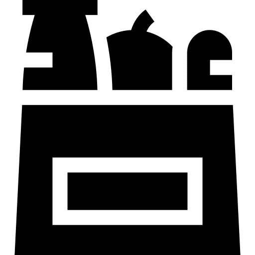 Grocery groceries supermarket food and restaurant icon Grocery groceries supermarket food and restaurant icon