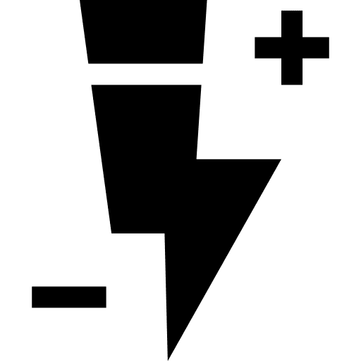 Nuclear fission energy dangerous power plant icon