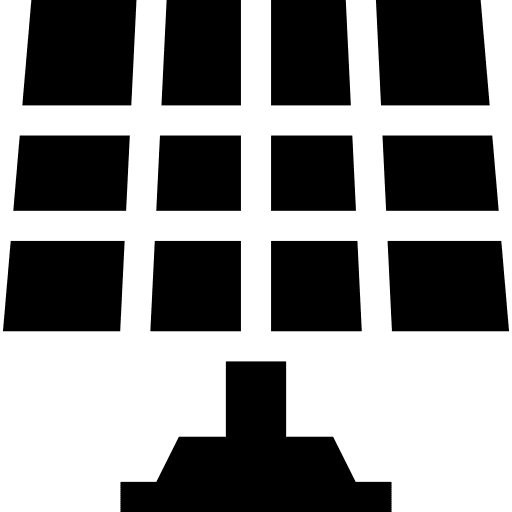 Solar panel renewable energy ecology and environment industry icon Solar panel renewable energy ecology and environment industry icon