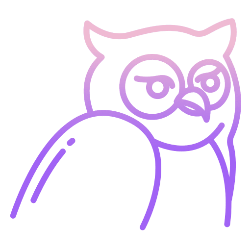 Owl zoology bird owl icon Owl zoology bird owl icon