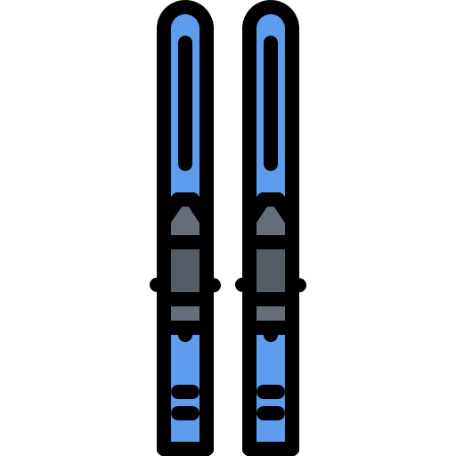 Ski winter sport skier sport icon