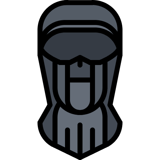 Mask equipment protection clothes icon Mask equipment protection clothes icon