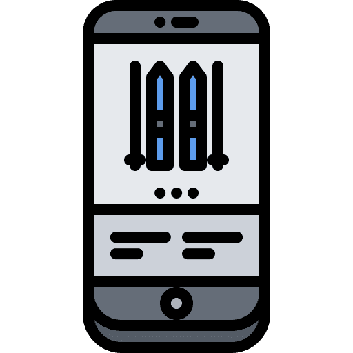 Ski ski sport interface icon Ski ski sport interface icon