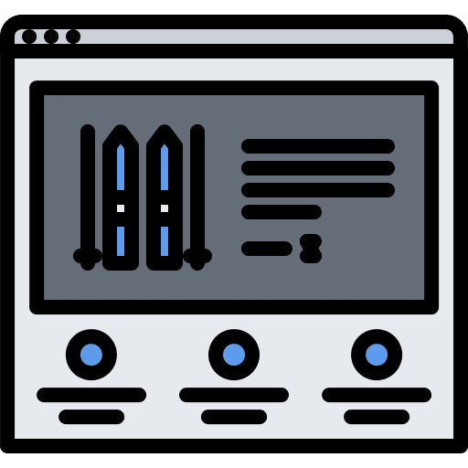 Winter sport website sport sports and competition icon Winter sport website sport sports and competition icon