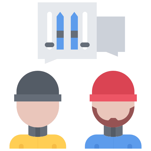 Ski dialogue consultation sport icon Ski dialogue consultation sport icon