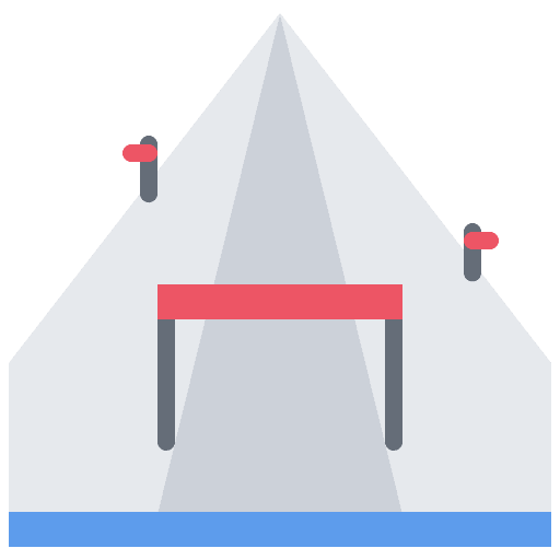 Winter sport sports and competition winter sport track icon Winter sport sports and competition winter sport track icon