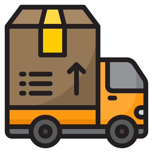 Delivery truck free parcel delivery truck icon