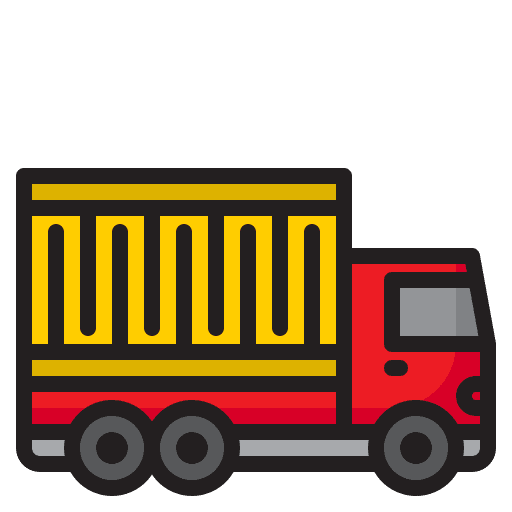 Truck container truck shipping shipping and delivery icon Truck container truck shipping shipping and delivery icon