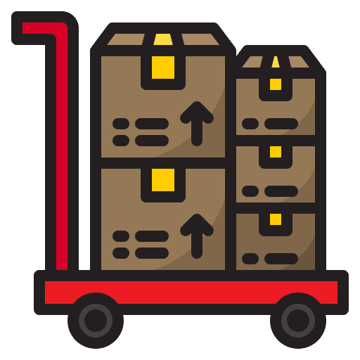 Parcel box delivery shipping and delivery icon Parcel box delivery shipping and delivery icon