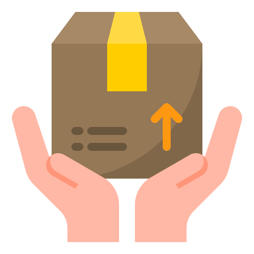 Delivery delivery box shipping icon