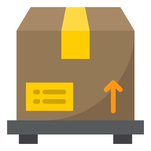Parcel delivery parcel shipping and delivery icon
